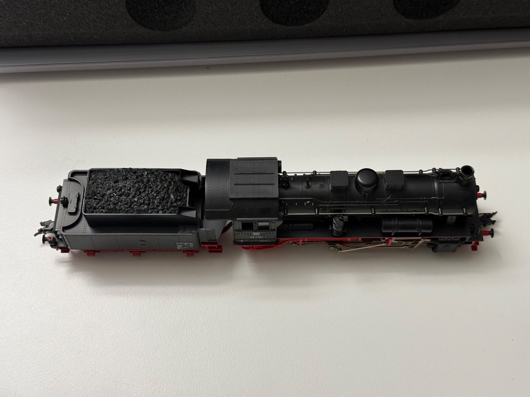 Fleischmann Modellini di ferrovie: FLM DB BR 55 Dampflok / DC HO – Usato da Jonschwil venduto da sutfra12 4