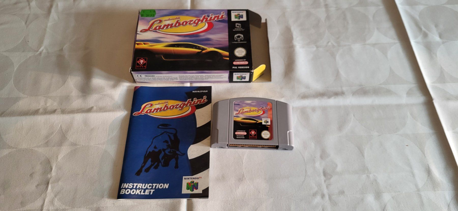 Giochi: Lamborghini Automobili OVP Nintendo 64 – Usato da Gretzenbach venduto da Uli1980 1
