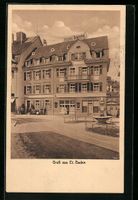 AK Et. Baden, Hotel Sonne, 1920