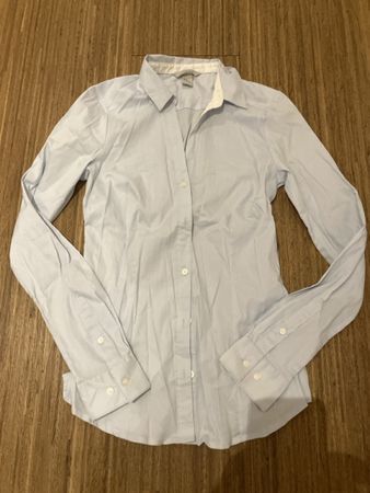 H&m Damen Hemd, Gr. 34, Hellblau, Top Zustand! 🛍️