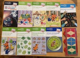 MiniLÜK Set 9 Lernhefte mit Kontrollgerät gebraucht