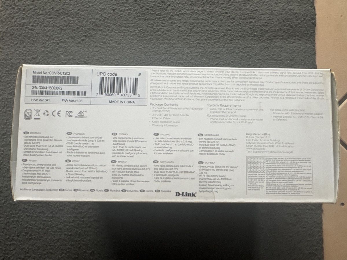 Dlink WiFi: Wi-Fi System whole Home, neu ov – Nuovo e nell'imballaggio originale da Gersau venduto da Second-Hand-Shop 4
