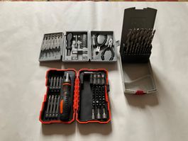 Handwerkzeugsatz, verschiedene Einsätze, komplett, neu