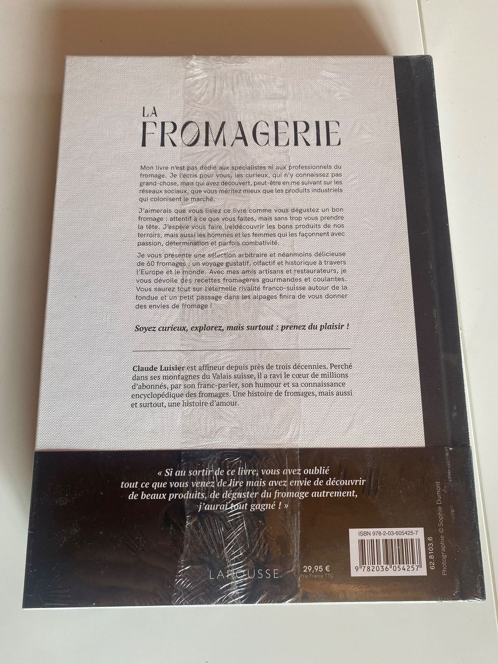 Livres: Livre 'La Fromagerie' par Claude Luisier – Neuf avec emballage d'origine à St-Prex par Okoala 1