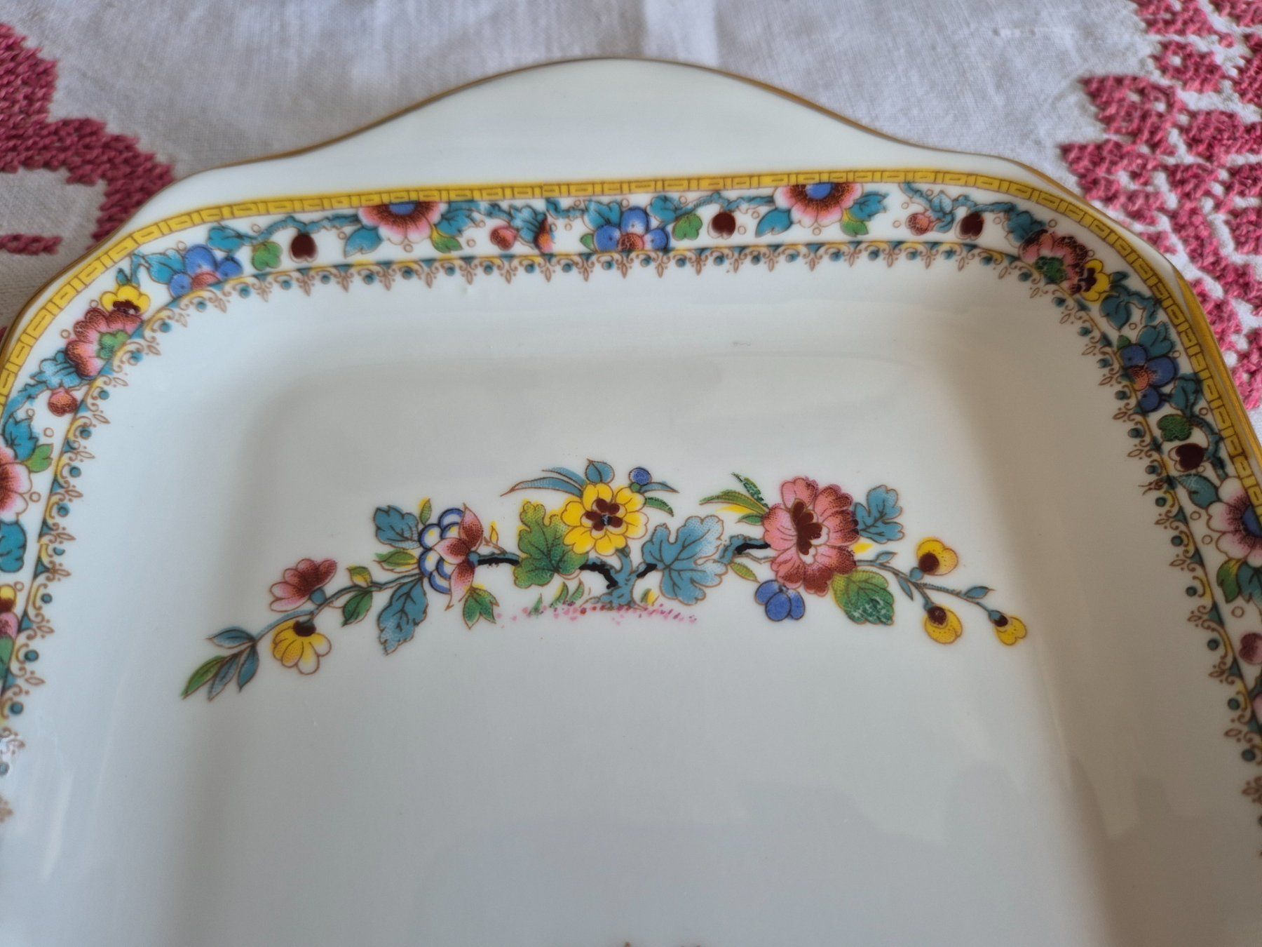Piatti di portata: Vintage Cakeplatte Ming Rose, England – Usato da Bern venduto da aronari 5