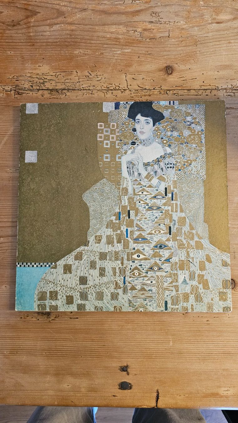 Foto & Immagini: Druck auf Holz Gustaf Klimt "Adele Bloch Bauer" – Usato da Widnau venduto da franzh1961
