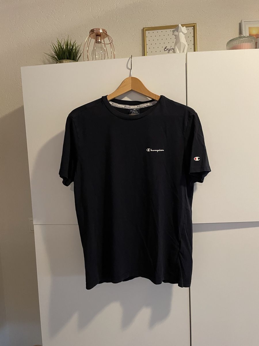 Champion T-Shirts: T shirt bleu champion s – Neu und originalverpackt aus Pully von kaba07