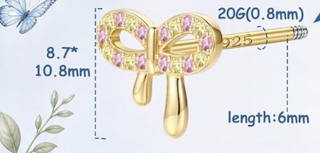 Orecchini pendenti & Orecchini a lobo: Ohrringe Silber 925 vergoldet  – Nuovo e nell'imballaggio originale da Hemmental venduto da MeinGold1 2
