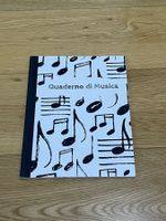 Quaderno di musica come nuovo