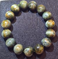 Top Aktinolith Armband! 14.7mm
