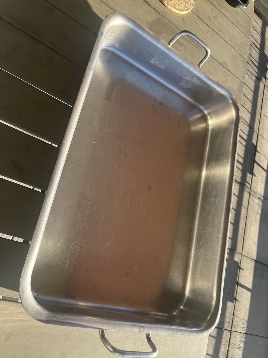 Elettrodomestici da cucina: Edelstahl Bräter mit Deckel, 70x50x15cm – Usato da Baar venduto da dej_v78t 1