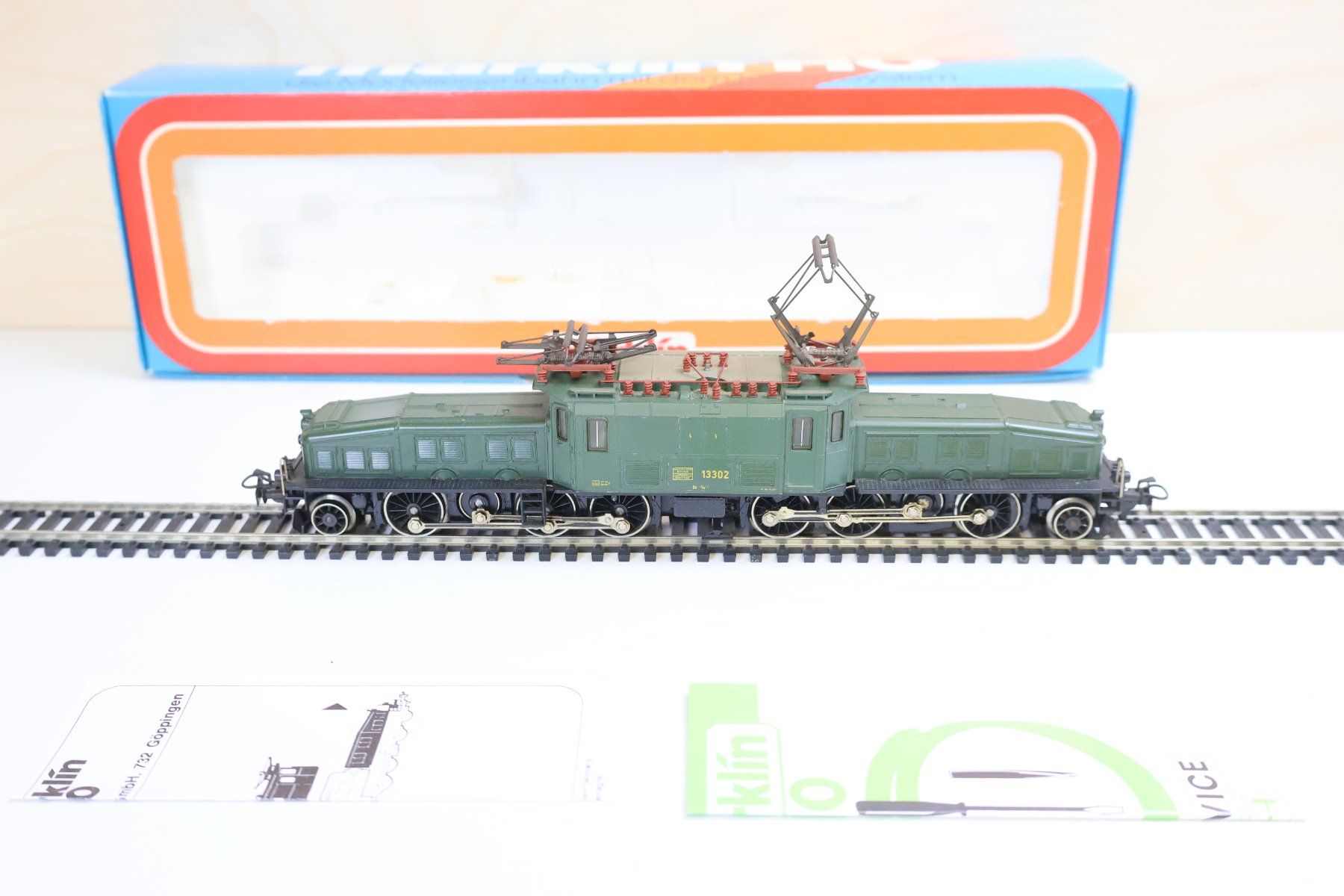 Märklin Modellini di ferrovie: Märklin SBB Krokodil Be 6/8 E-Lok - 3356 – Usato da Winterthur venduto da Monstera 2