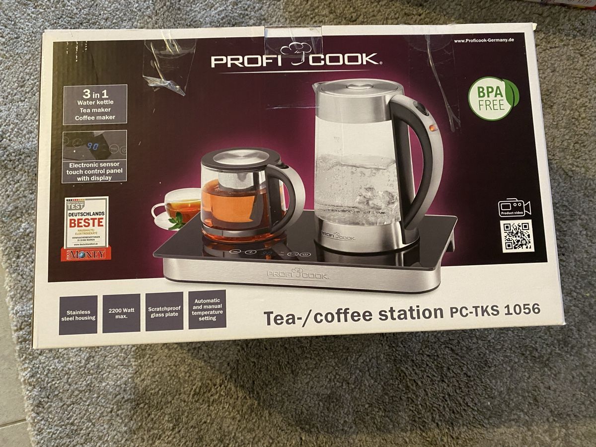 Elettrodomestici da cucina: (3 in 1) Water kettle / Tea maker / Coffee maker – Usato da Studen BE venduto da par_f69n 1