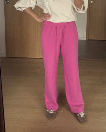 mbyM Stoffhosen Pink, Grösse M
