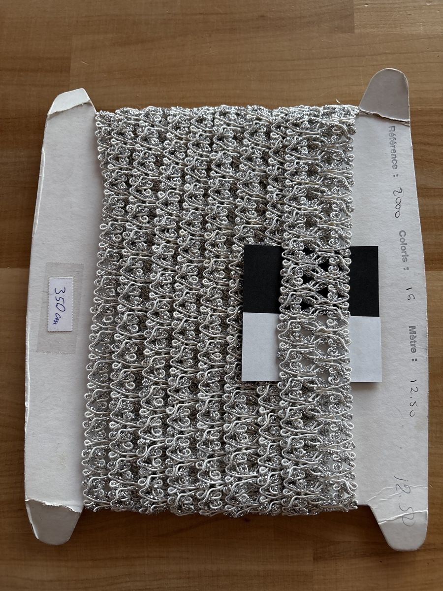 Tessuti: Textilband Bling Bling 350 cm lang – Nuovo (secondo la descrizione) da Rümlang venduto da Sambas19