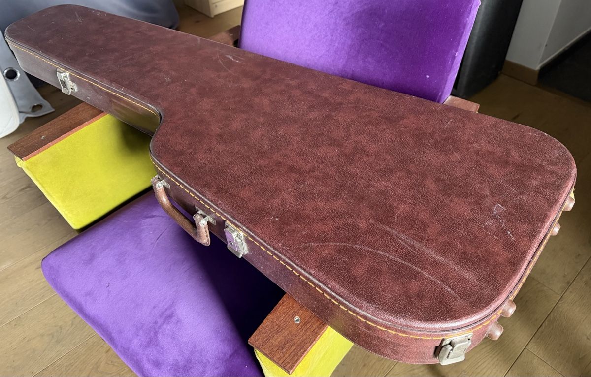 Strumenti musicali: 2 étui guitare rigide cuir – Usato da Corbeyrier venduto da ant_2r6l 2