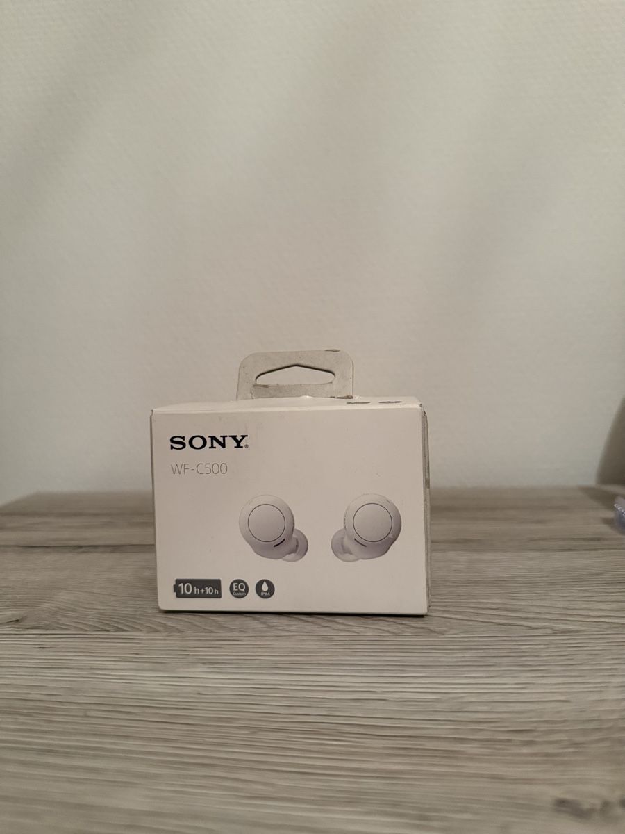 Sony Kopfhörer: Sony Kopfhörer WF-C500 Weiss – Neu (gemäss Beschreibung) aus Kloten von zla_ljiljan 1