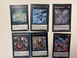 Yugioh XYZ Paket 6 X Secret Rare in gutem Zustand!