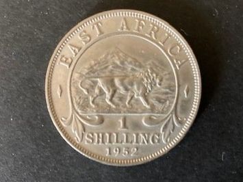Tutti le monete: 1 Schilling aus Britisch - Ostafrika 1952 unc. – Nuovo (secondo la descrizione) da Dulliken venduto da Kampfkater 1
