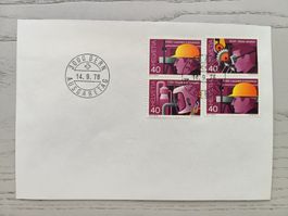 1978 FDC Werbemarken Zusammenhängend