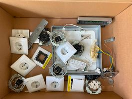diverse Steckdosen & Schalter, Lichtschalter, Deckenleuchte
