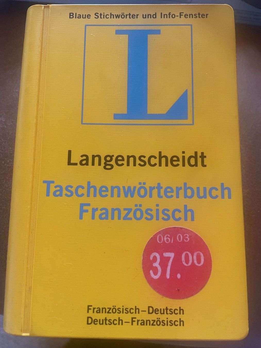 Libri: Langenscheid Französisch Deutsch – Usato da Oberiberg venduto da Cheyha