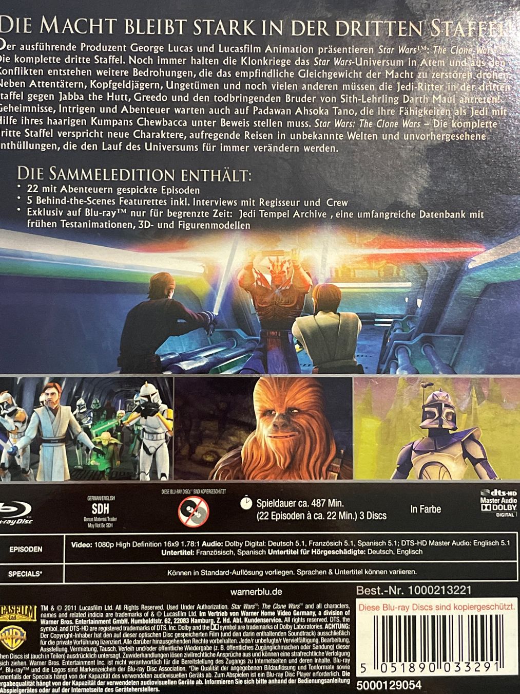 Tutti i DVDs: The Clone Wars - Staffel 1 – Nuovo (secondo la descrizione) da Waldenburg venduto da Gonzo8 1