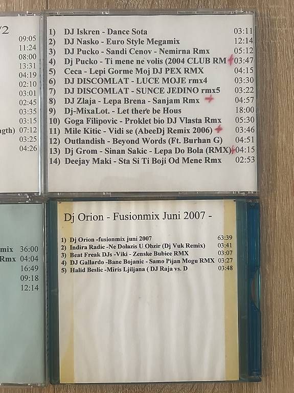 CD: Balkan Megamix x Remix 4 rare 4 cds – Usato da Zofingen venduto da Kolega01 3