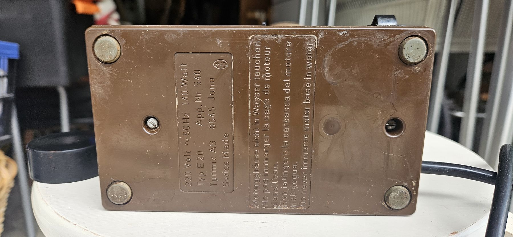 Turmix Küchengeräte: Turmix Espresso Mühle E20 – Gebraucht aus Belp von Ginus85 7