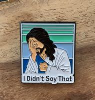Lustiger Pin  Jesus