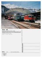 Chur Bahnhof Postautostation Bahn BDt RBe Ae 6/6 Re 4/4 II