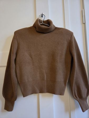 H&M Strick-/Rollkragenpullover - Grösse XS in Braun