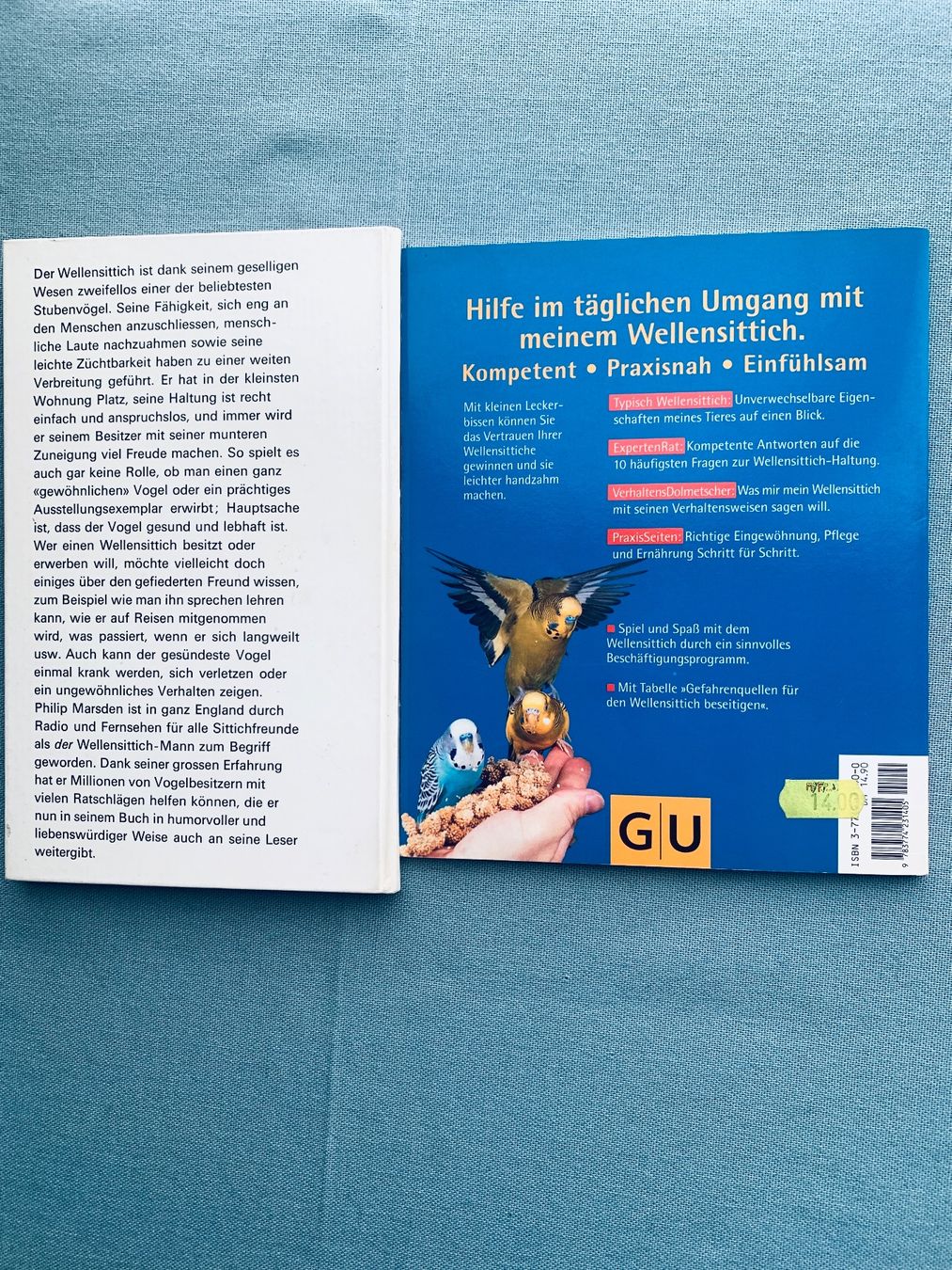 Libri: 2 Bücher Wellensittiche – Usato da Bern venduto da Flora.Sonea 3