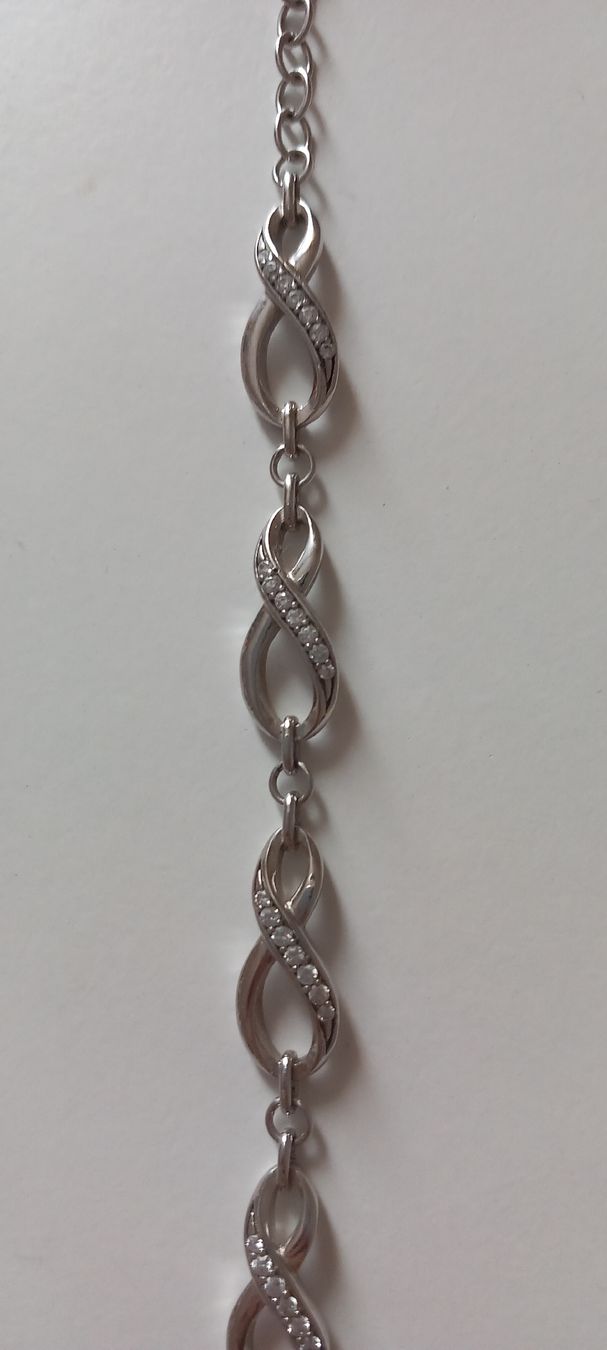 Bracciali & Braccialetti: Armband silber mit Steinchen NP 120.- – Nuovo (secondo la descrizione) da Balsthal venduto da Marica75