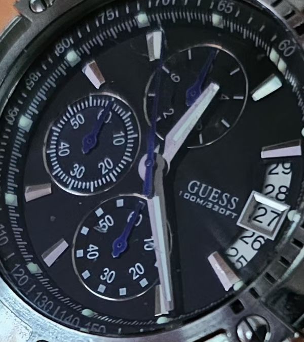 Guess Orologi: Guess Chronograph Herrenuhr 45mm – Usato da Speicher venduto da Lemore 2
