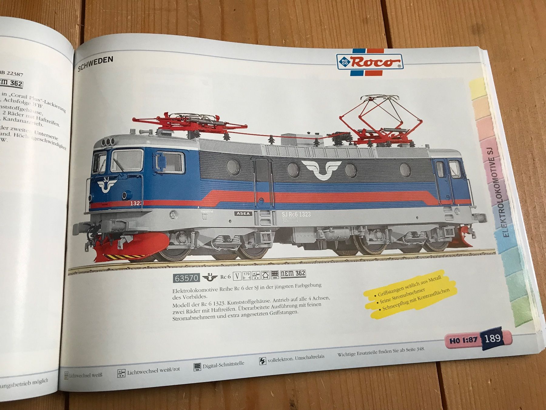 Roco Modellini di ferrovie: roco katalog 2000/01 – Usato da Liestal venduto da ozo2005 2