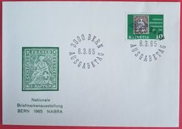 BW28) 1965, Privat illustrierter FDC ohne Adresse selten!!!