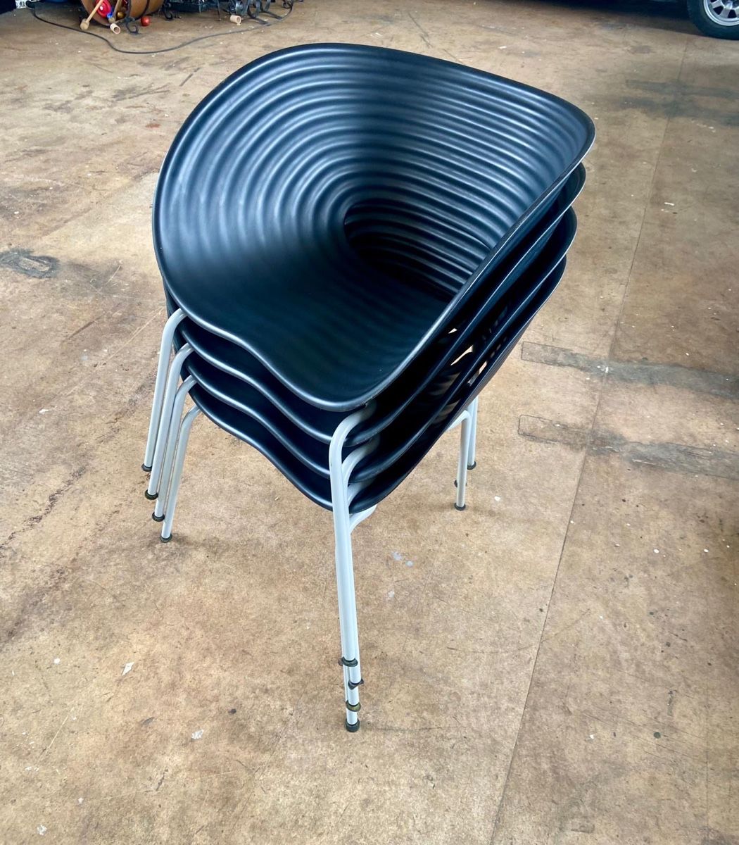 Vitra Sedie: Vitra Tom Vac stühle 4x – Usato da Ermatingen venduto da Scavini-s 1