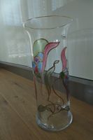 Vintage Glasvase LA MAISON ITALY Höhe 36 cm