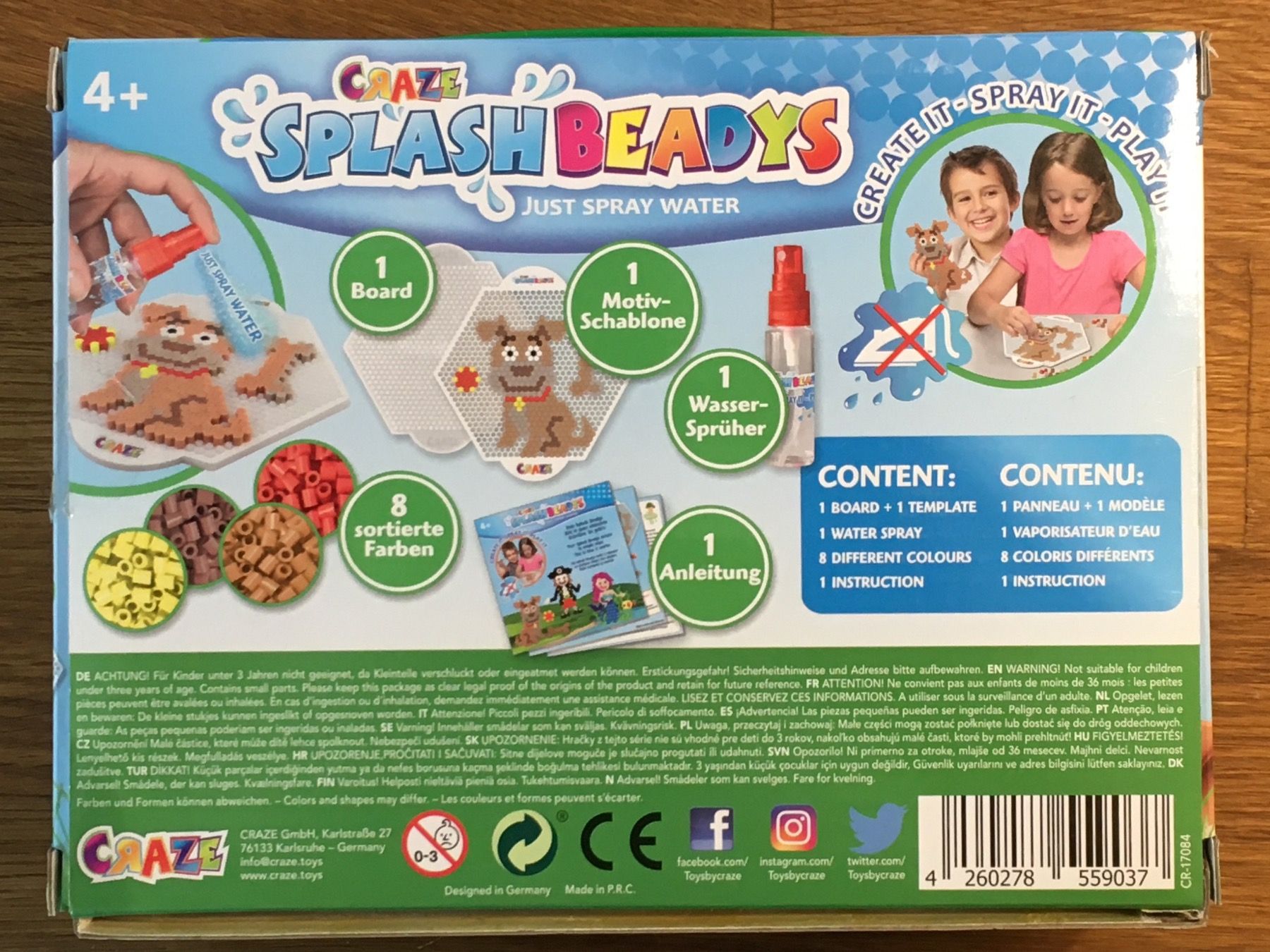 Kit bricolage: Craze Splash Beadys – Usato da Bauma venduto da Budgerigar 1
