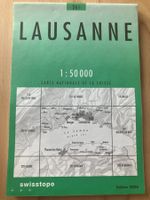 Landkarte LAUSANNE 1:50’000