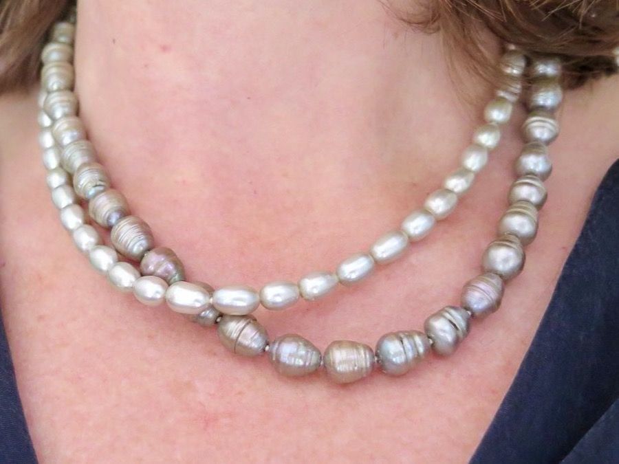 Catenine: Traumcollier. Authentische Süßwasserperlenkette – Usato da Meilen venduto da RosieZurich 4