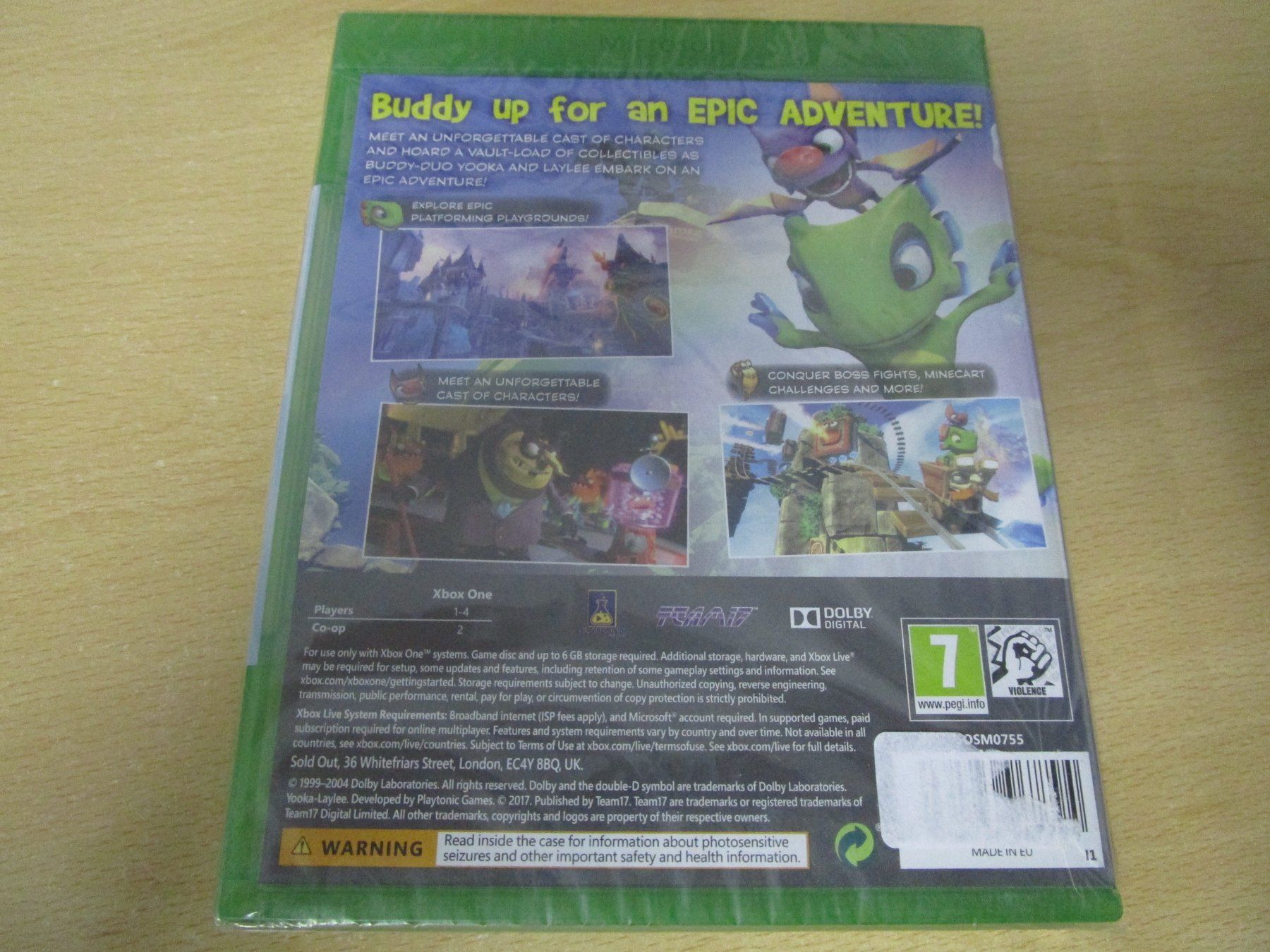 Microsoft Giochi: Yooka Laylee - Xbox One - NEUWARE - X1 – Nuovo e nell'imballaggio originale da Goldau venduto da agestuffer 1