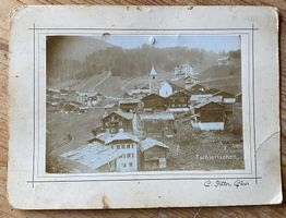 Tschiertschen Original Foto um 1900