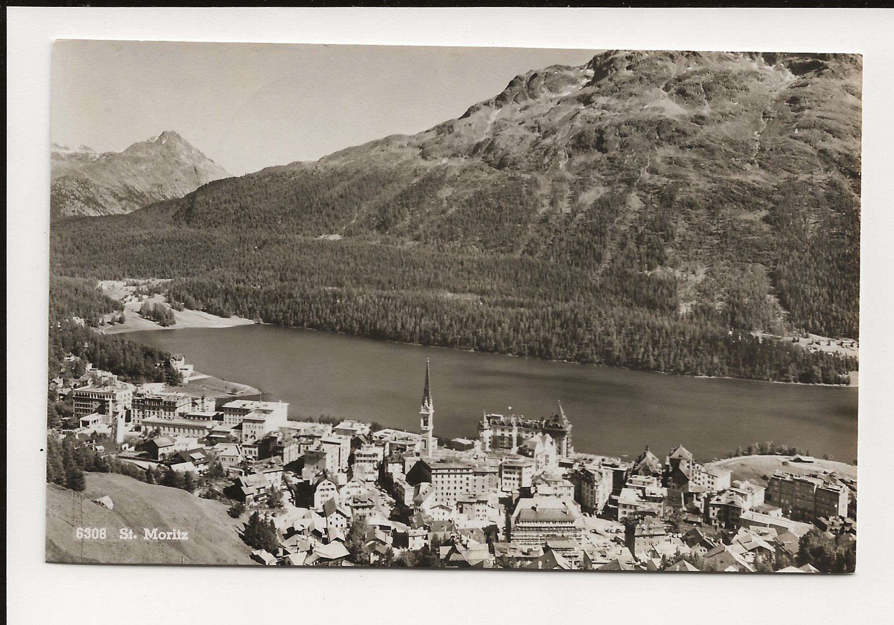Cartoline postali: AK 1957 St. Moritz – Usato da Greifensee venduto da 315WDO