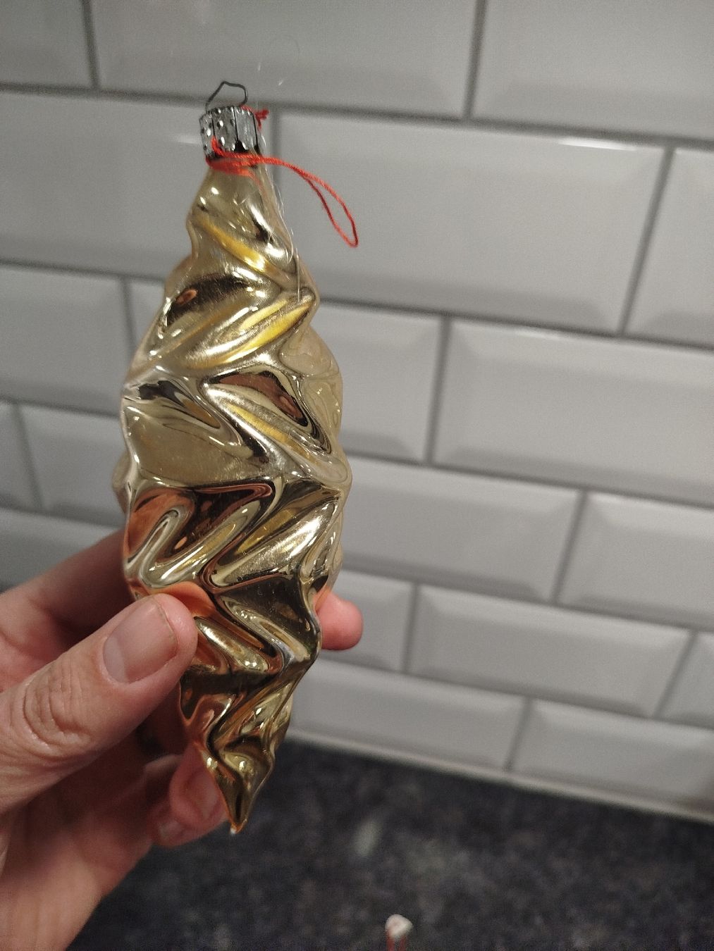 Tutte le decorazioni: 2 décorations de Noël sapin vintage – Usato da Genève venduto da Octo-puces 1