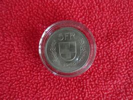 5 Fränkler 1969 B - Silber - selten  - Zustand gem. Fotos