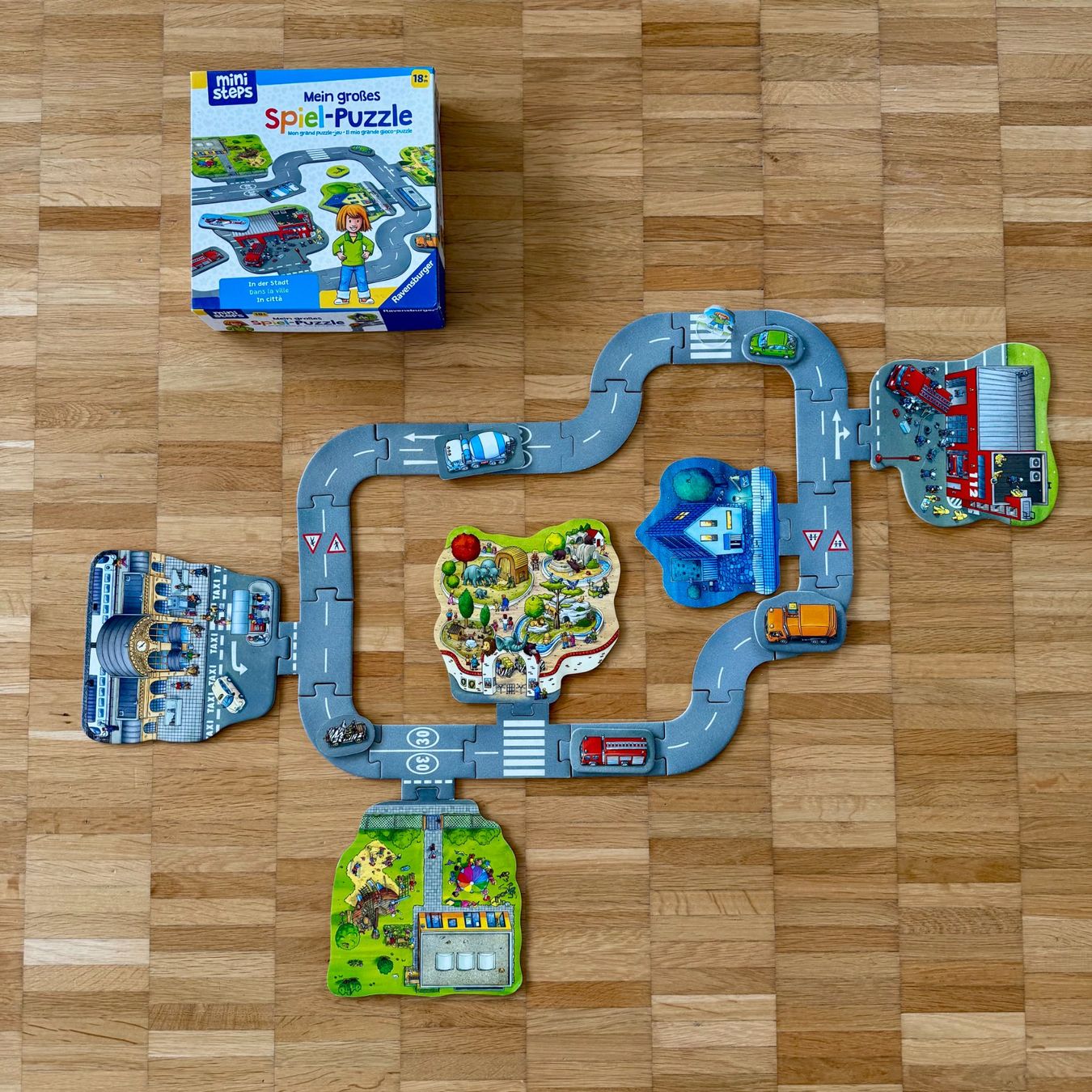 Ravensburger Puzzle: Ravensburger ministeps Spiel-Puzzle & Magnetbuch Set – Usato da Glattpark(Opfikon) venduto da adr_m8nc 2