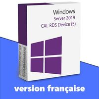 Server 2019 CAL RDS Device (5) FR