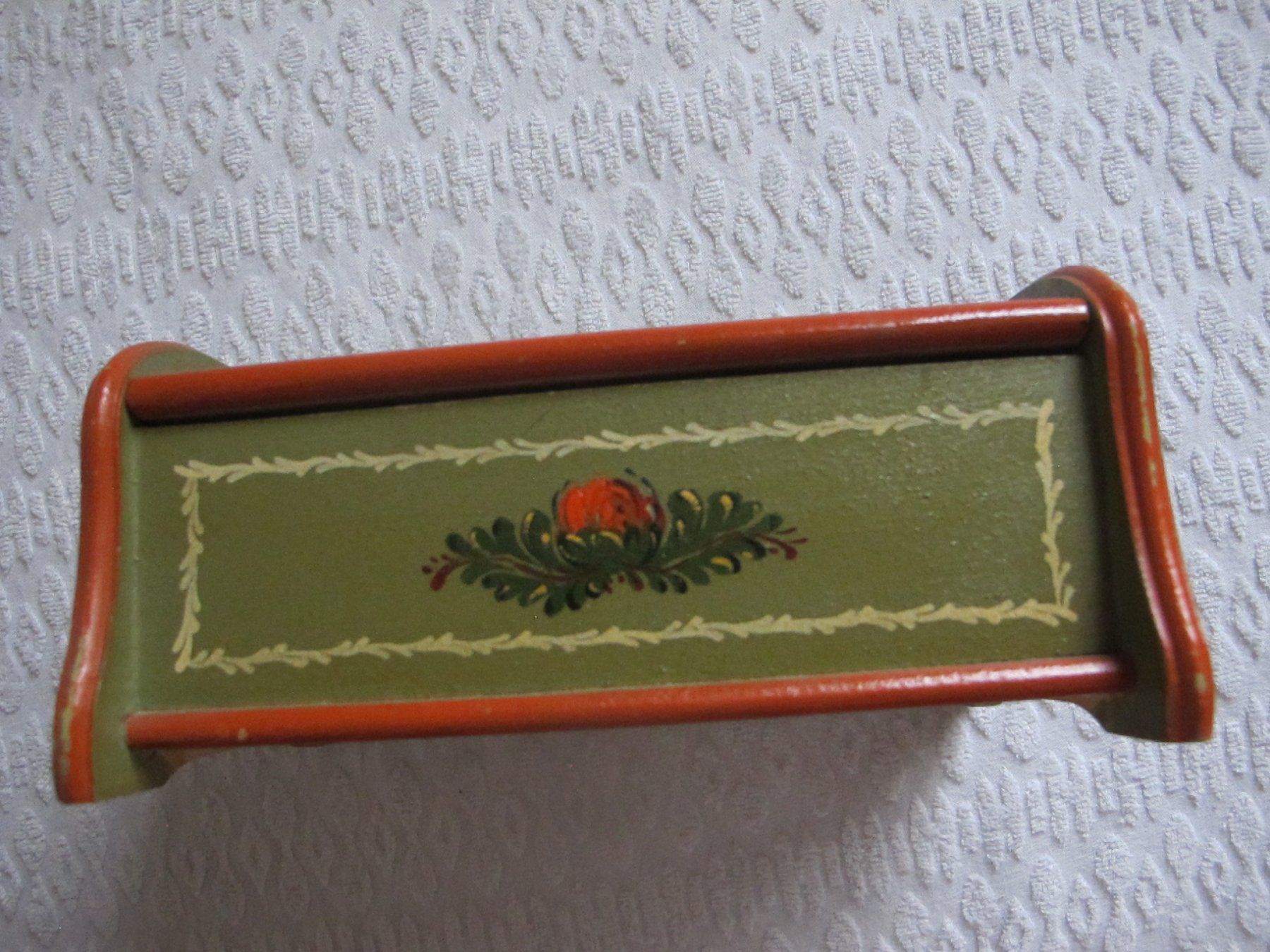 Schmuckkästen: Schmuck Schatulle /mit Bauernmalerei/Alt – Gebraucht aus Löhningen von Chimae67 5